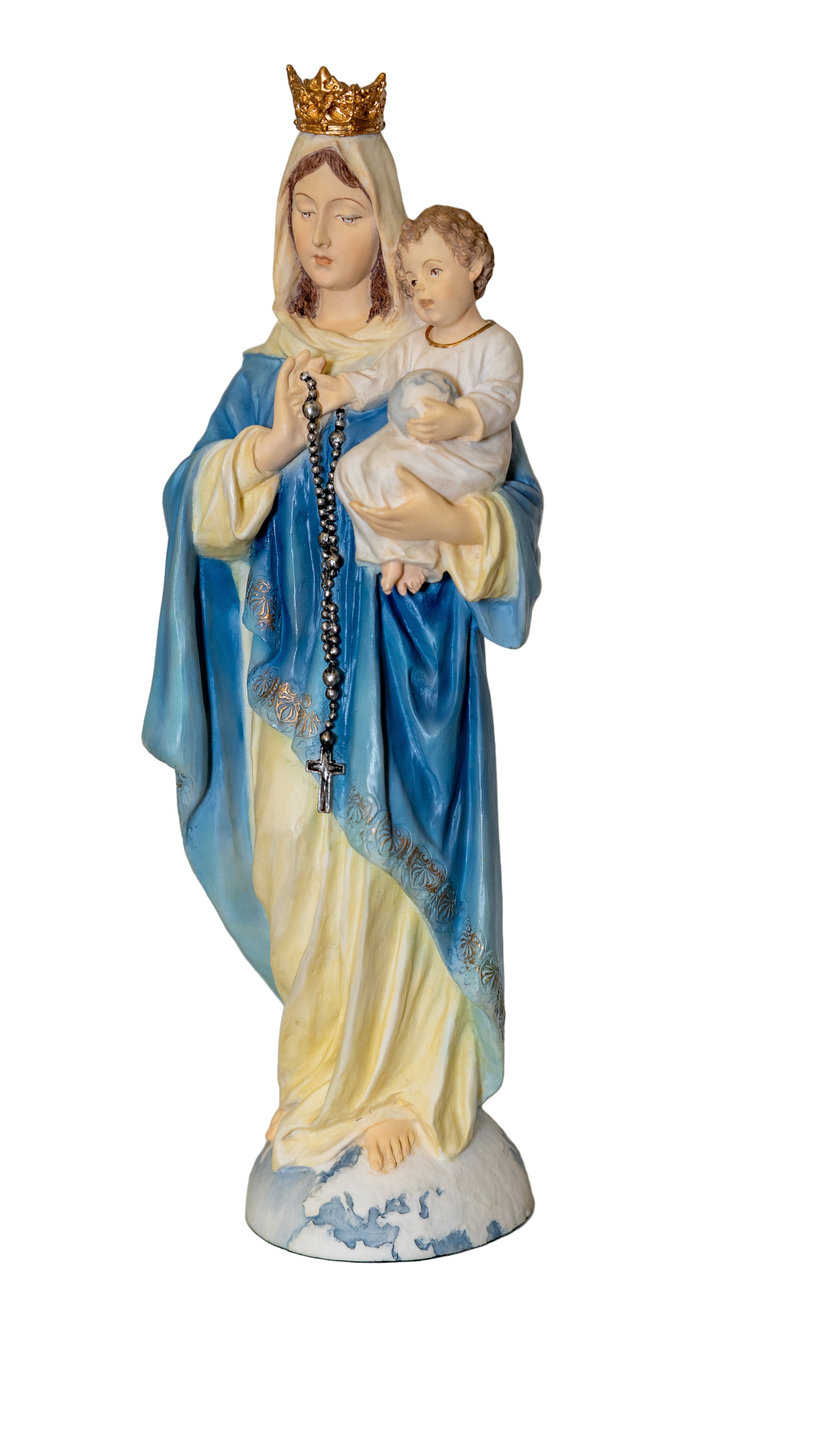 Our Lady Of The Rosary Statue