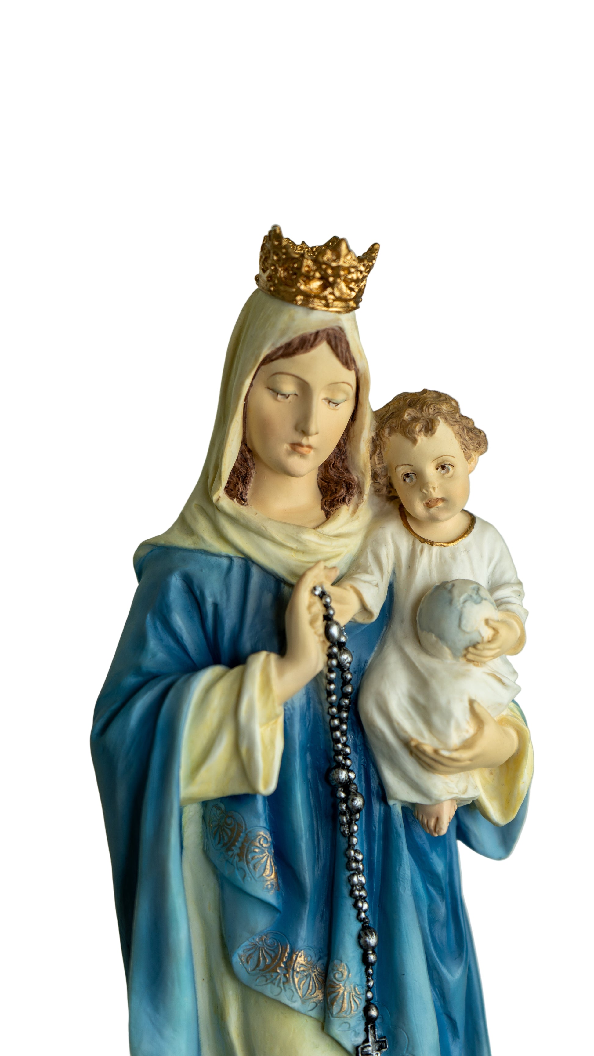 Our Lady Of The Rosary Statue