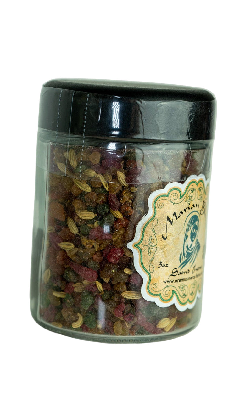 Marian incense blend