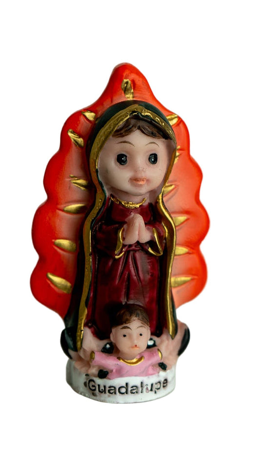 Mini Virgin De Guadalupe Statues