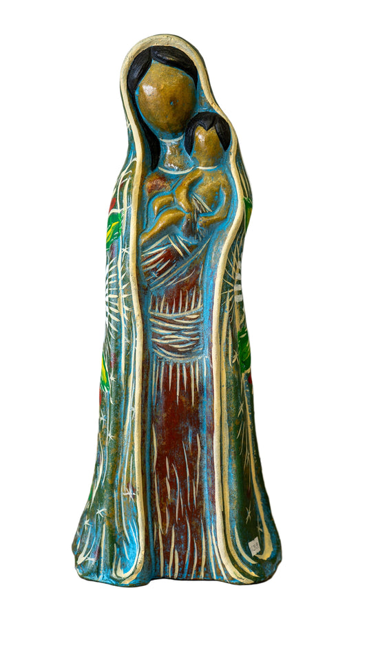 Virgin Mary Hand Painted Statues