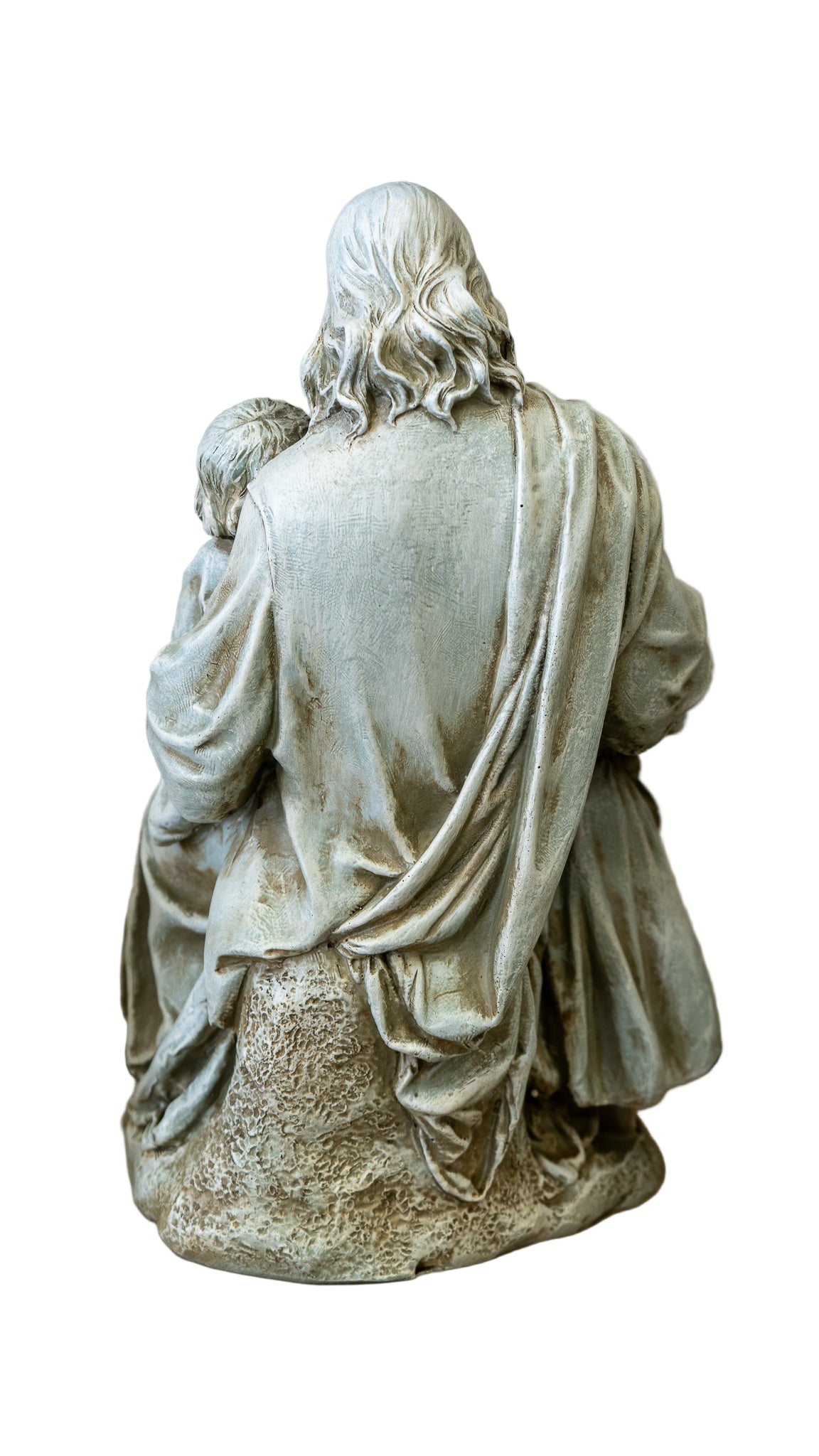Jesus with Children Garden Statue