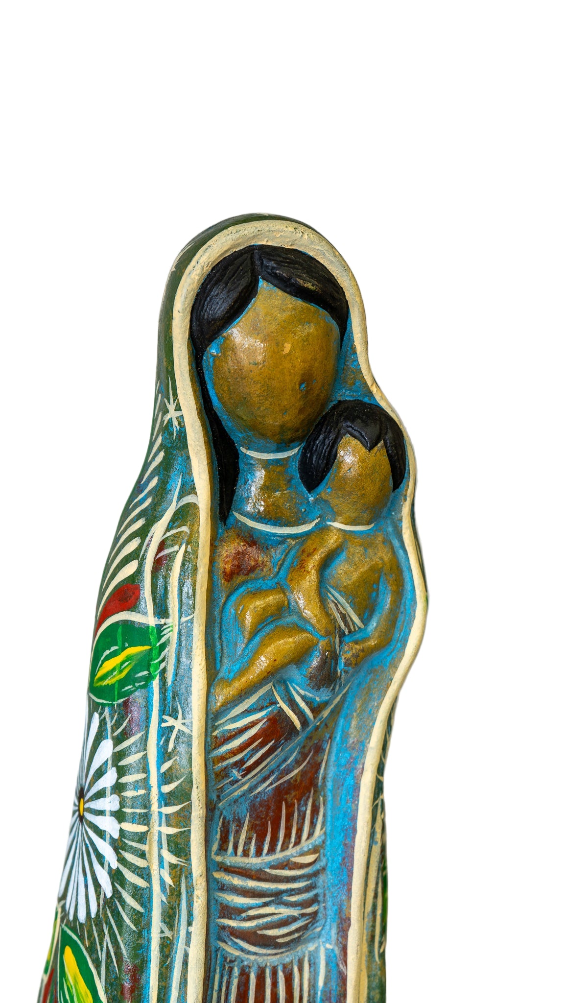 Virgin Mary Hand Painted Statues