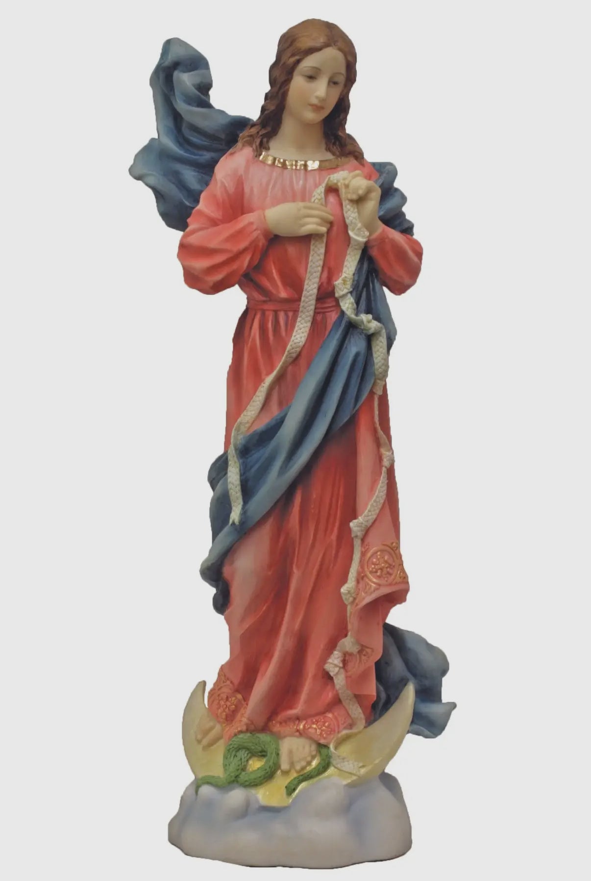 Our Lady Undoer of Knots Statue in Color 8”