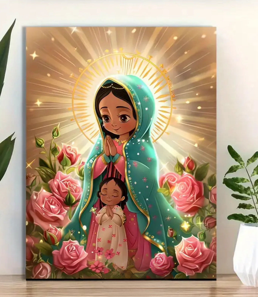 Children’s Our Lady of Guadalupe Canvas 12x18