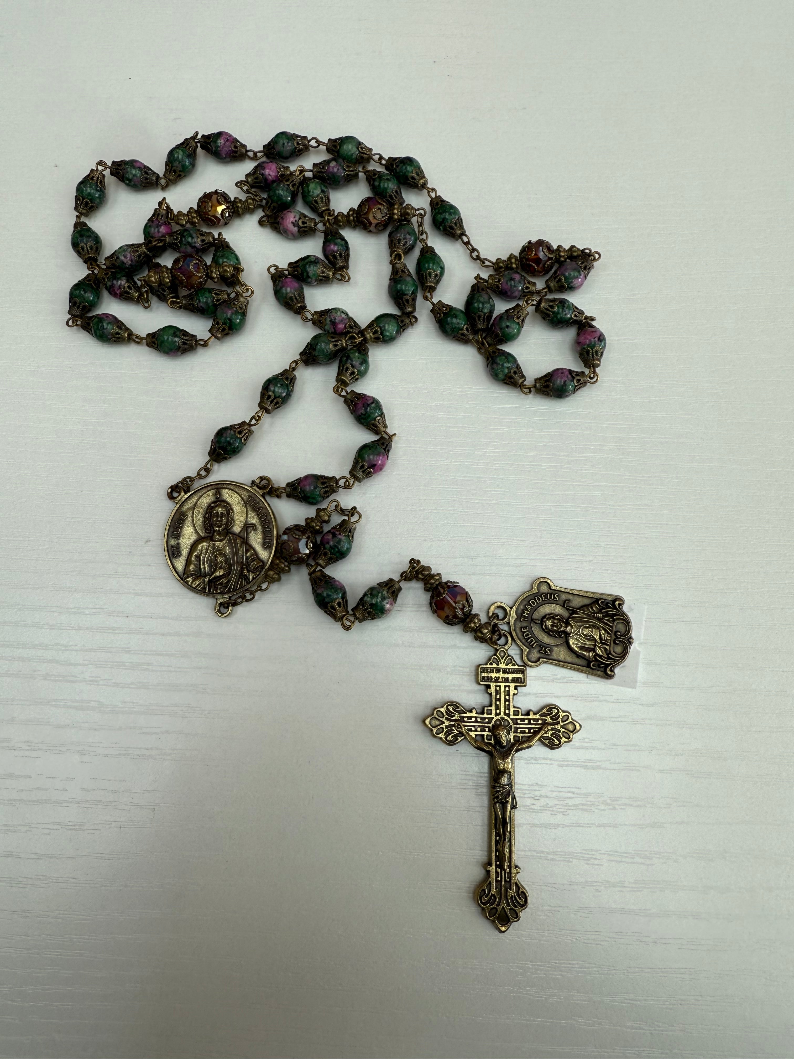 Vintage Rosary-St.Jude